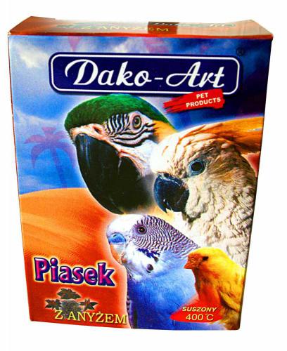 Minerální písek pták s mušlemi Dako 250 g