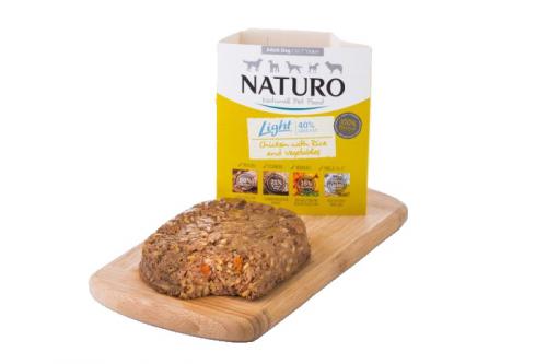 Naturo Dog Light Chicken & Rice, vanièka 400 g PRODEJ PO BALENÍ (7 ks)