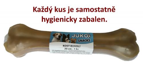 Kost buvolí JUKO Snacks 20 cm (1 ks)