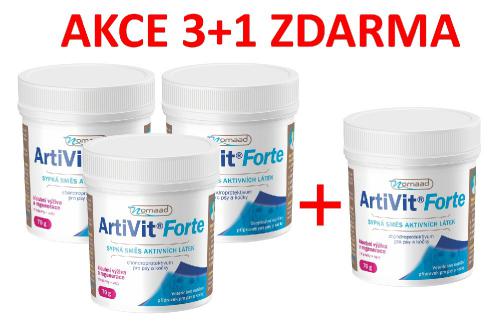 Vitar veterinae Artivit Forte prášek 70 g AKCE 3+1 ks ZDARMA