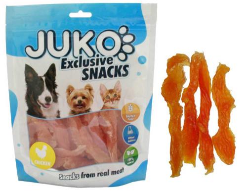 JUKO Snacks Chicken Soft jerky made by hand 250 g