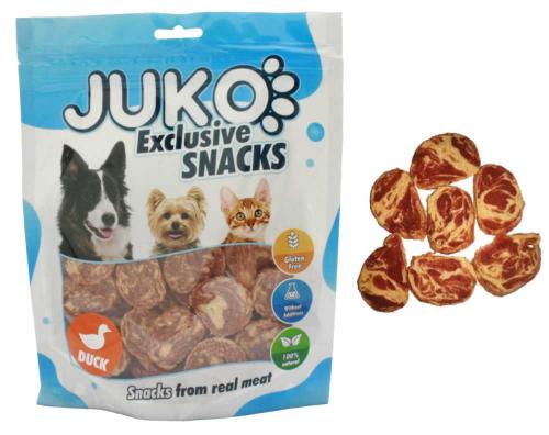 JUKO Snacks Duck & Codfish chips 250 g