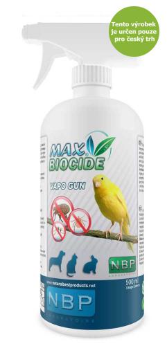 Max Biocide Bird Vapo Gun antiparazitní sprej, pták 500 ml !CZ!