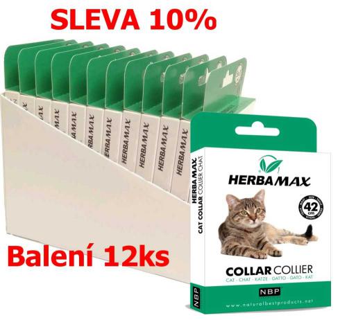 Herba Max Collar Cat antiparazitní obojek 42 cm (12 ks) SLEVA 10 %