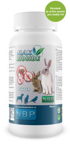 Max Biocide Rabbit Powder antiparazitní pudr, králík 100 g !CZ!