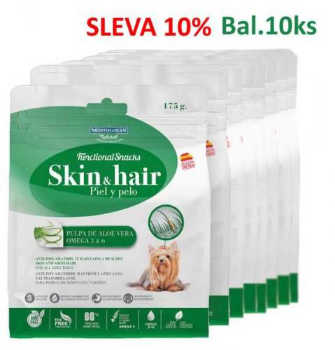 Funkèní pamlsek na kùži a srst Skin & Hair 175 g (10 ks) SLEVA 10 %