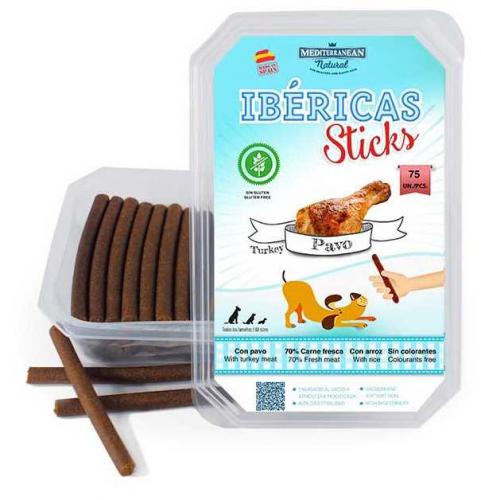Ibéricas Sticks Dog Snack Turkey (75 ks)
