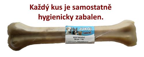 Kost buvolí JUKO Snacks 30 cm (1 ks)
