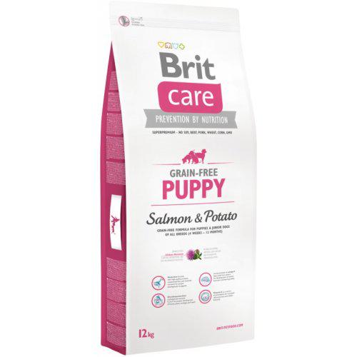 NEW Brit Care Grain-free Puppy Salmon & Potato 3kg,12kg