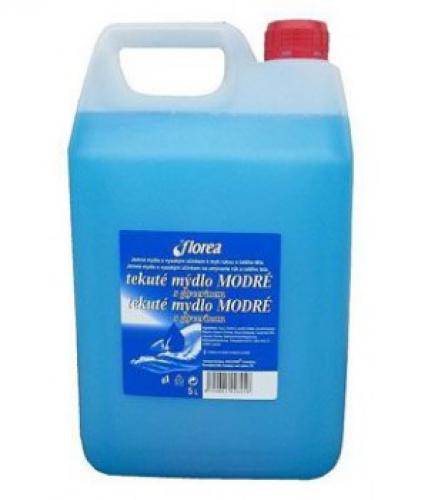 Mýdlo tekuté Florea modré 5l