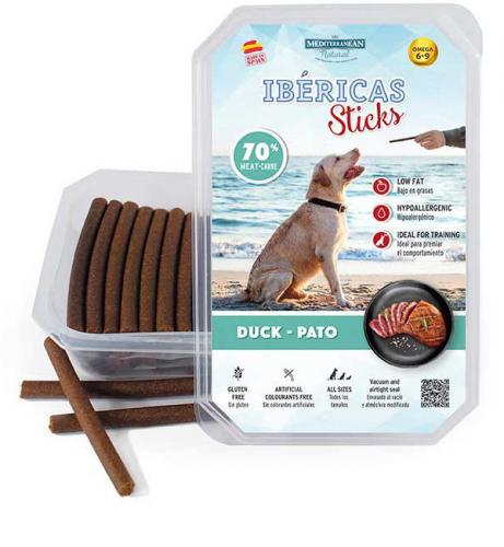Ibéricas Sticks Dog Snack Duck  (75 ks)