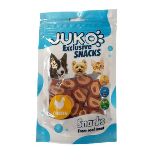 JUKO Snacks Chicken & Pollock chips 70 g