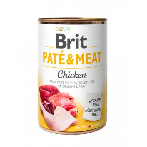 Brit Paté & Meat Chicken 800g 5+1 ZDARMA