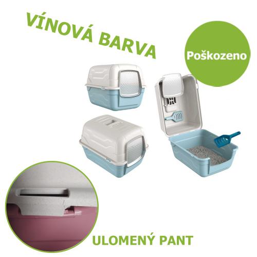 WC s filtrem a lopatkou RotoToilet - Ulomené panty - SLEVA 20 %