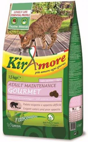 Kiramore Cat Adult Maintenance Gourmet 1,5 kg EXPIRACE 8/21