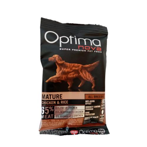 Vzorek OPTIMAnova Dog Mature Chicken & Rice 100 g