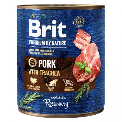 Brit Premium by Nature Pork with Trachea 800gr