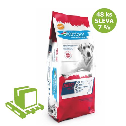 Diamant Dog Energy Kuec 15 kg (paleta 48 ks) SLEVA 7 %