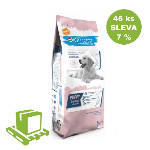 Diamant Dog Puppy 15 kg (paleta 45 ks) SLEVA 7 %