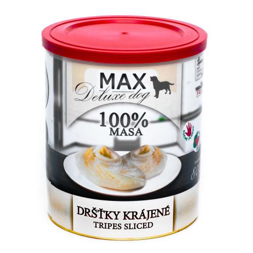MAX Deluxe Dog krjen drky, konzerva 800 g