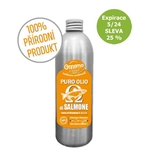 Lososov olej natural Cennamo 500 ml - Expirace 5/24 - SLEVA 40 %