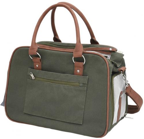 Nobby Perka elegantní cestovní taška do 6 kg tmavì zelená