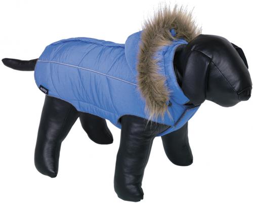 Nobby obleèek pro psa ARTIC modrá s kožíškem 40cm