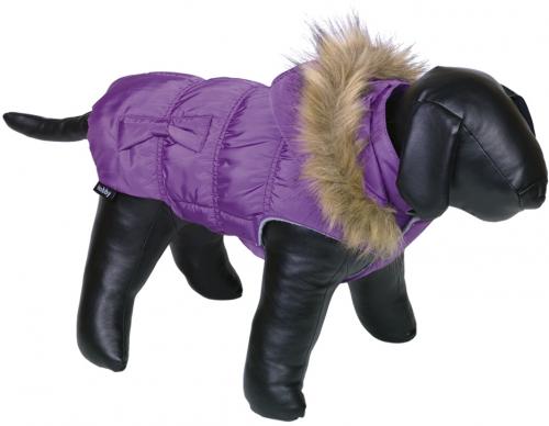Nobby obleèek pro psa DAIKI fialová s kožíškem 32cm