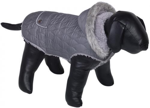 Nobby POLAR obleèek pro psa s kapucí 44cm šedá