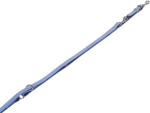 Nobby VELOURS vodítko ze semišové kùže L-XL 2 m svìtle modrá