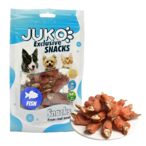 JUKO Snacks Chicken & Fish 70 g EXPIRACE 4/22