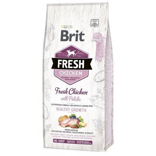 Brit Fresh Chicken & Potato Puppy Healthy Growth 12kg - zvìtšit obrázek