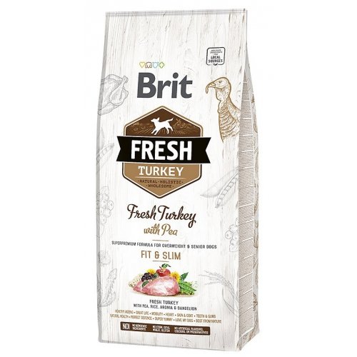 Brit Fresh Turkey & Pea Light Fit & Slim 12kg - zvìtšit obrázek