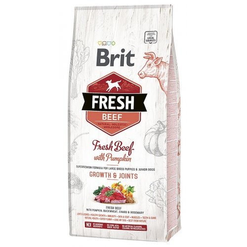 Brit Fresh Beef & Pumpkin Puppy Large 12kg - zvìtšit obrázek