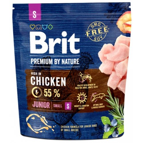 Brit Premium by Nature Junior S 8kg - zvìtšit obrázek
