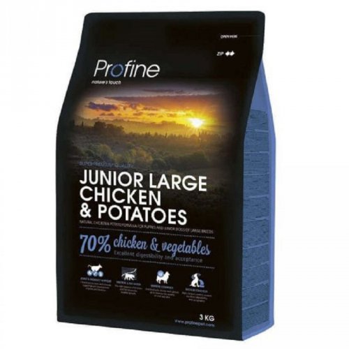 NEW Profine Junior Large Breed Chicken & Potatoes 15kg - zvìtšit obrázek