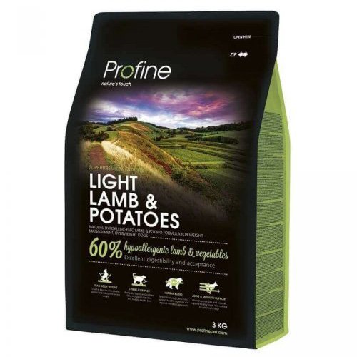NEW Profine Light Lamb & Potatoes 3kg - zvìtšit obrázek