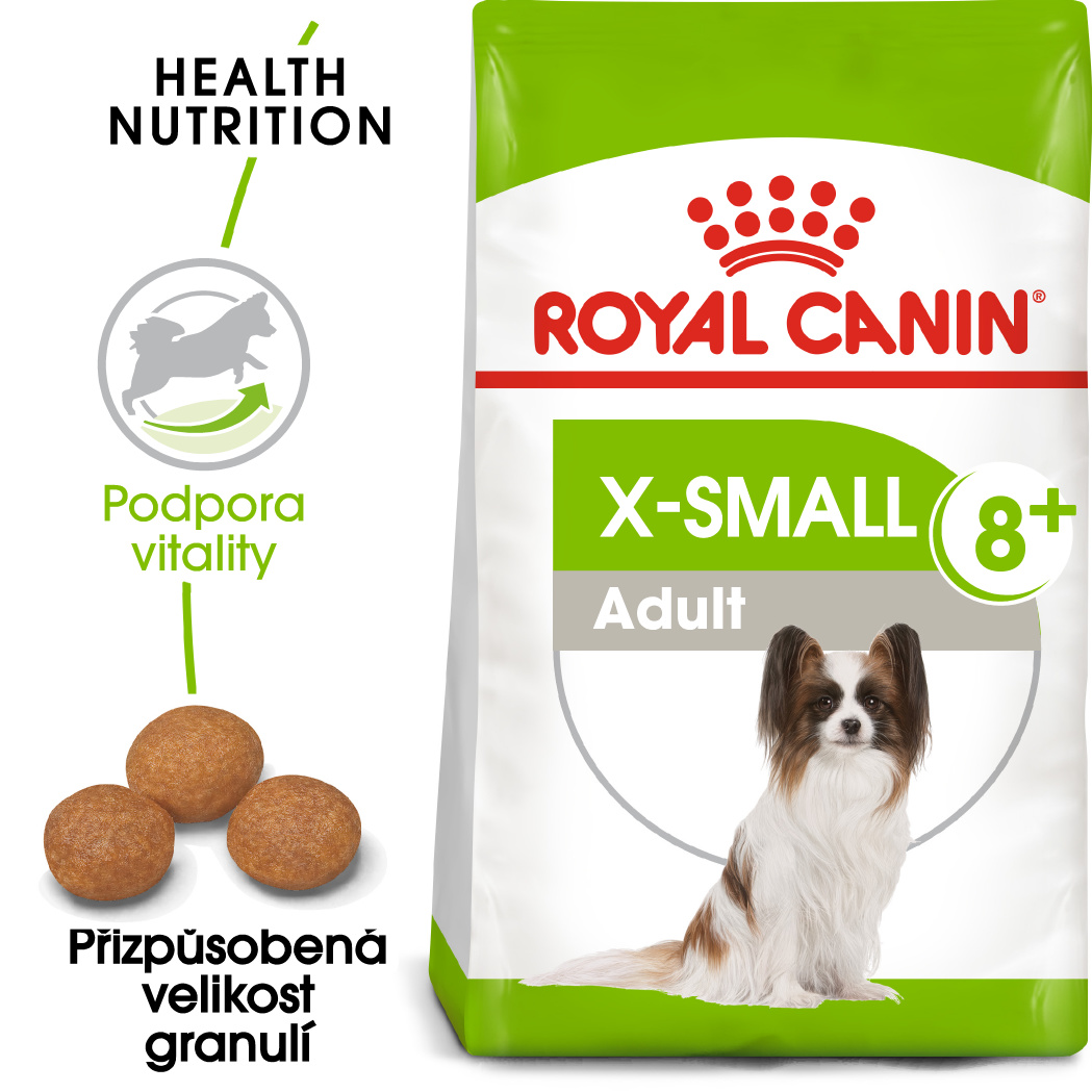 Royal Canin X-Small Adult 8+ bal.500g/1,5kg - zvìtšit obrázek