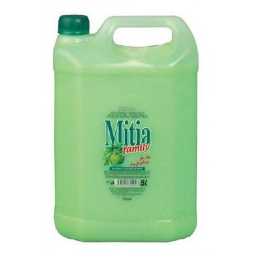 Mýdlo tekuté Mitia Family Zelené jablko 5l - zvìtšit obrázek