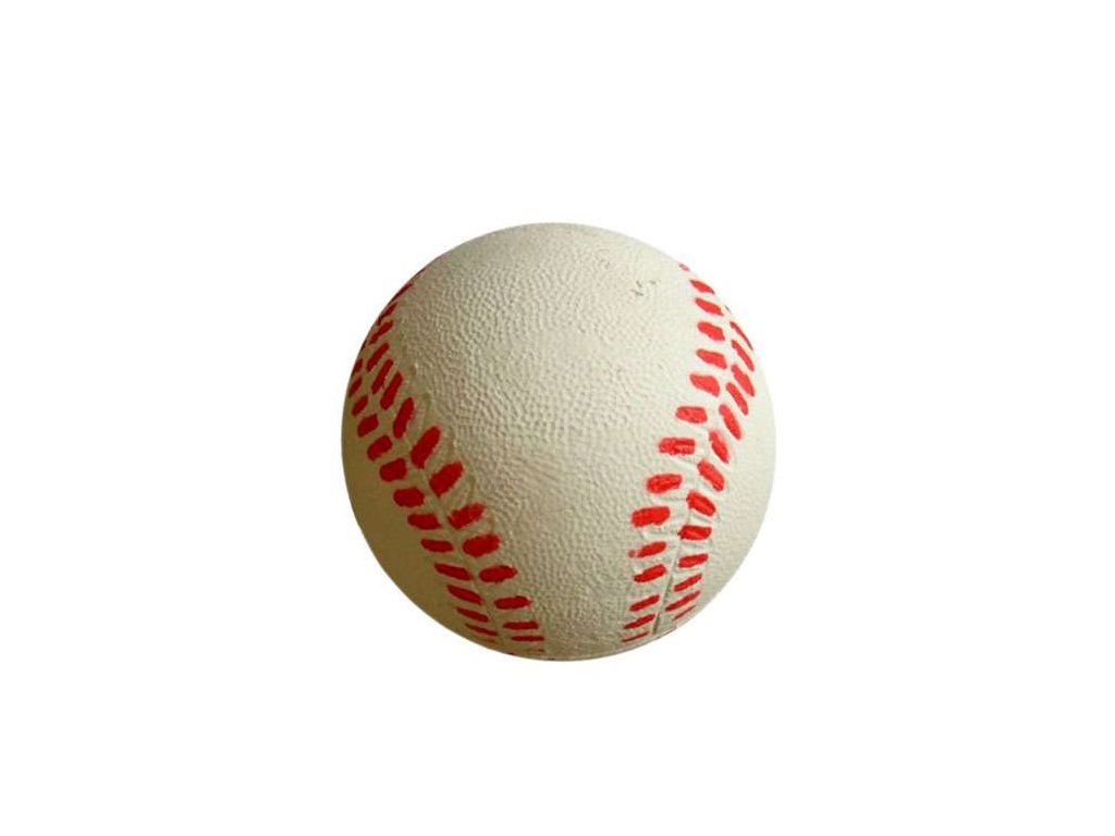 Míè baseball 6,3cm - pìnový latex - zvìtšit obrázek