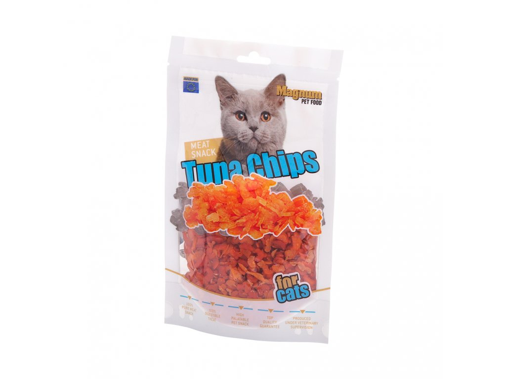 Magnum Tuna chips for cats 70g EXPIRACE 11/22 - zvìtšit obrázek