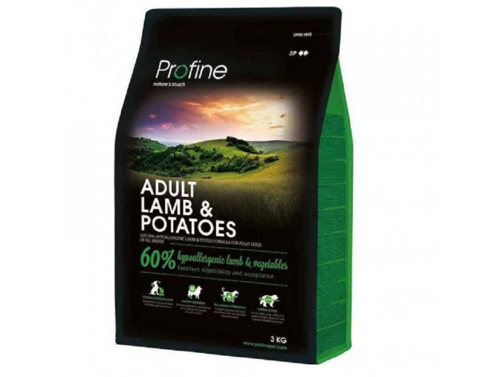 NEW Profine Adult Lamb & Potatoes 3kg EXPIRACE 4/23 - zvìtšit obrázek