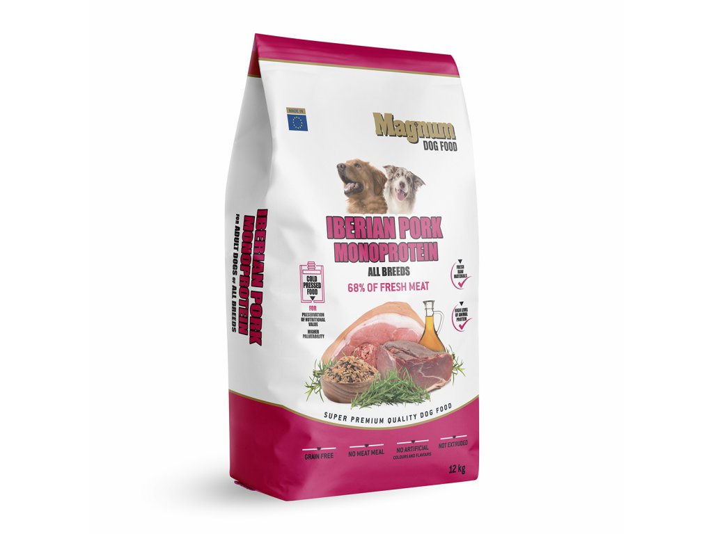 Magnum Iberian Pork & Monoprotein All Breed 12 kg - zvìtšit obrázek
