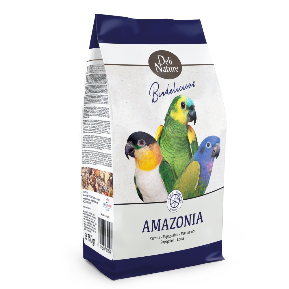 Deli Nature Birdelicious Amazonia amazonský papoušek 750 g - zvìtšit obrázek