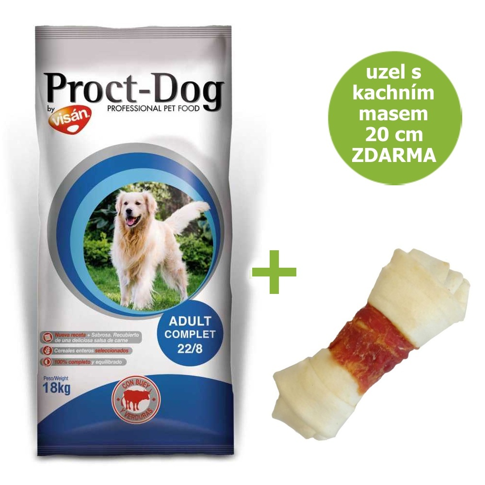 Proct-Dog Adult Complet 18 kg + Pamlsek ZDARMA - zvìtšit obrázek