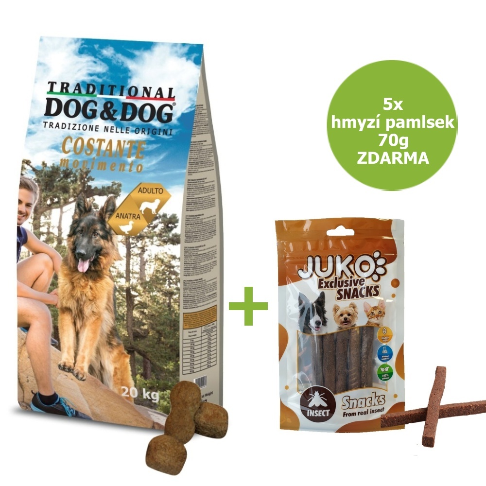 Dog & Dog Costante Duck 20 kg + 5 x pamlsek ZDARMA - zvìtšit obrázek