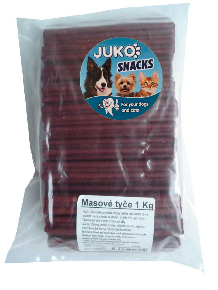 Masové tyèe JUKO Snacks 1 kg (cca 80 ks) - zvìtšit obrázek