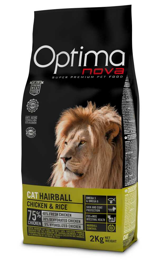 OPTIMAnova Cat Hairball 2 kg - zvìtšit obrázek