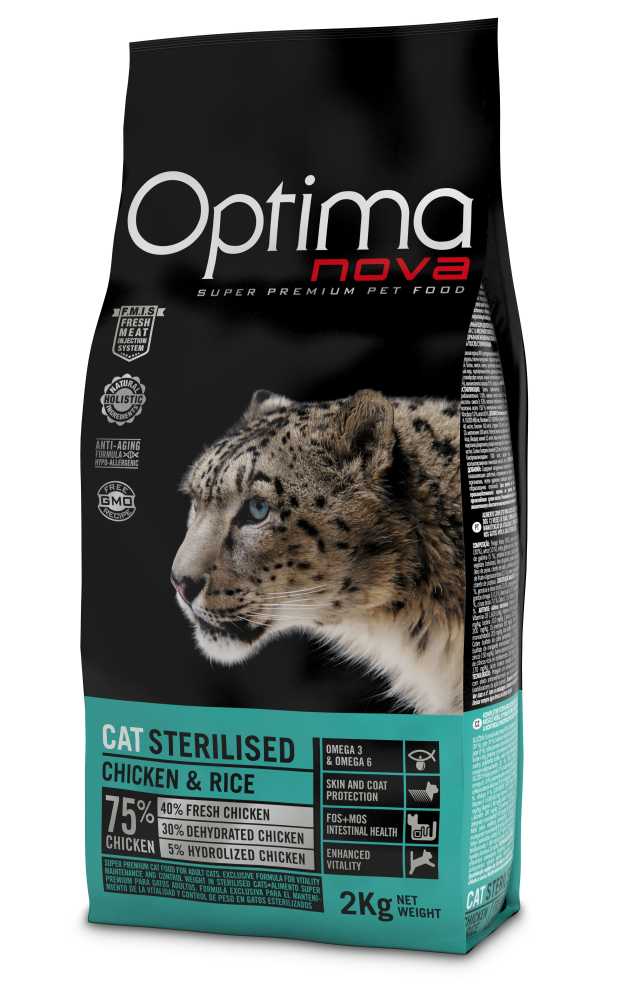 OPTIMAnova Cat Sterilised 2 kg - zvìtšit obrázek