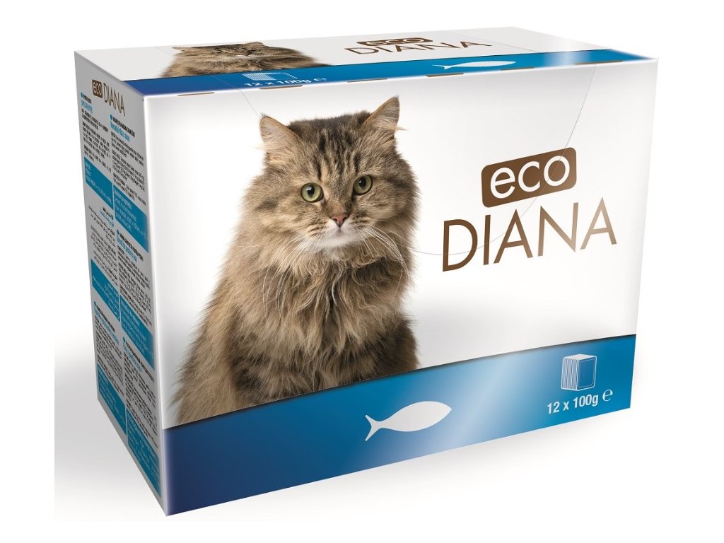 Diana eco kapsièky rybí kousky v omáèce 12x100g - zvìtšit obrázek